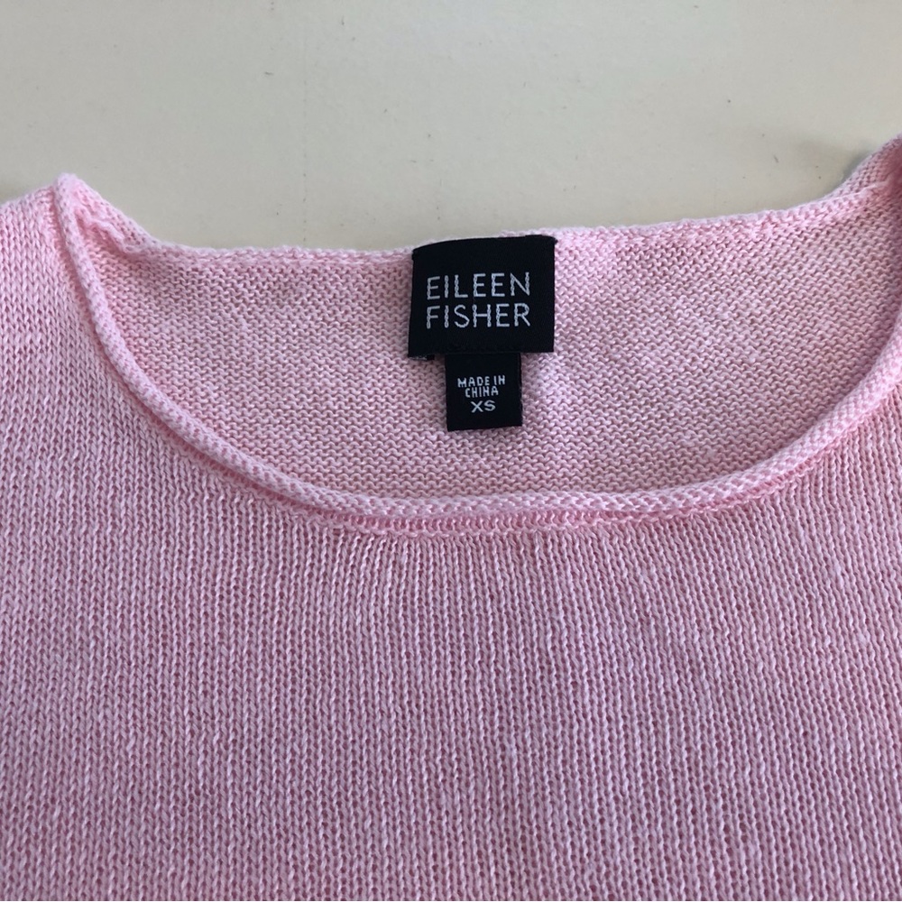 Eileen Fisher linen sweater extra small